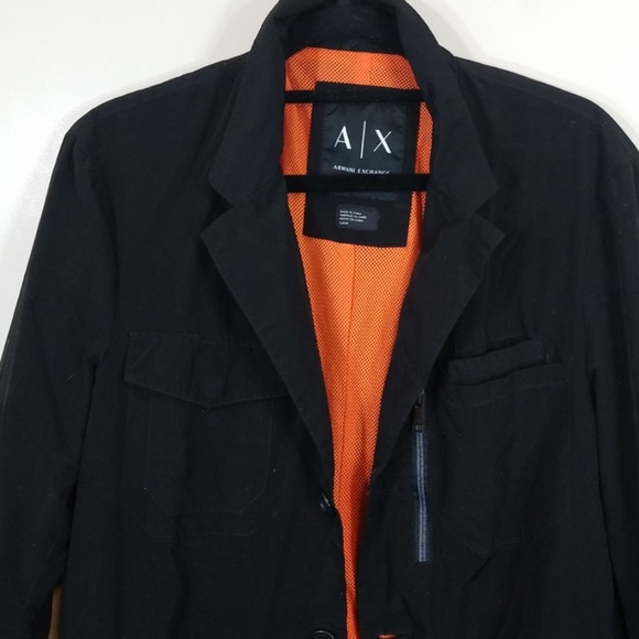 Armani Exchange Black Spring Light Jacket - Picture 5 of 6